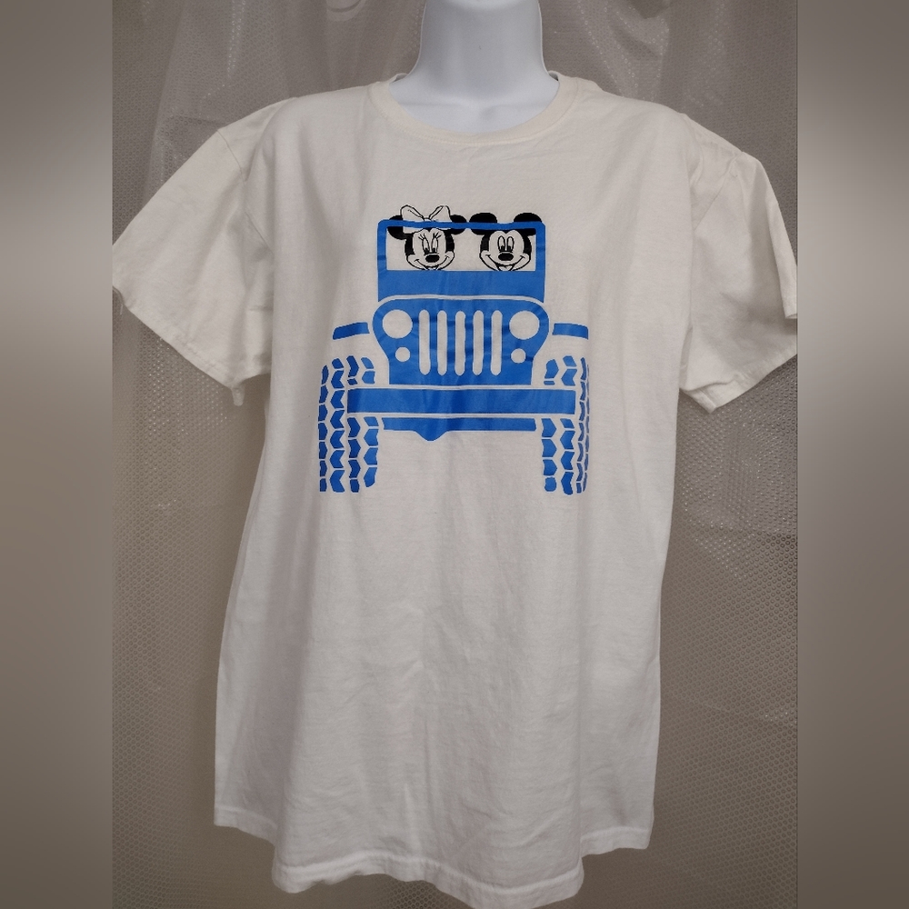Fruit of the loom custom tshirt Michel mouse size M